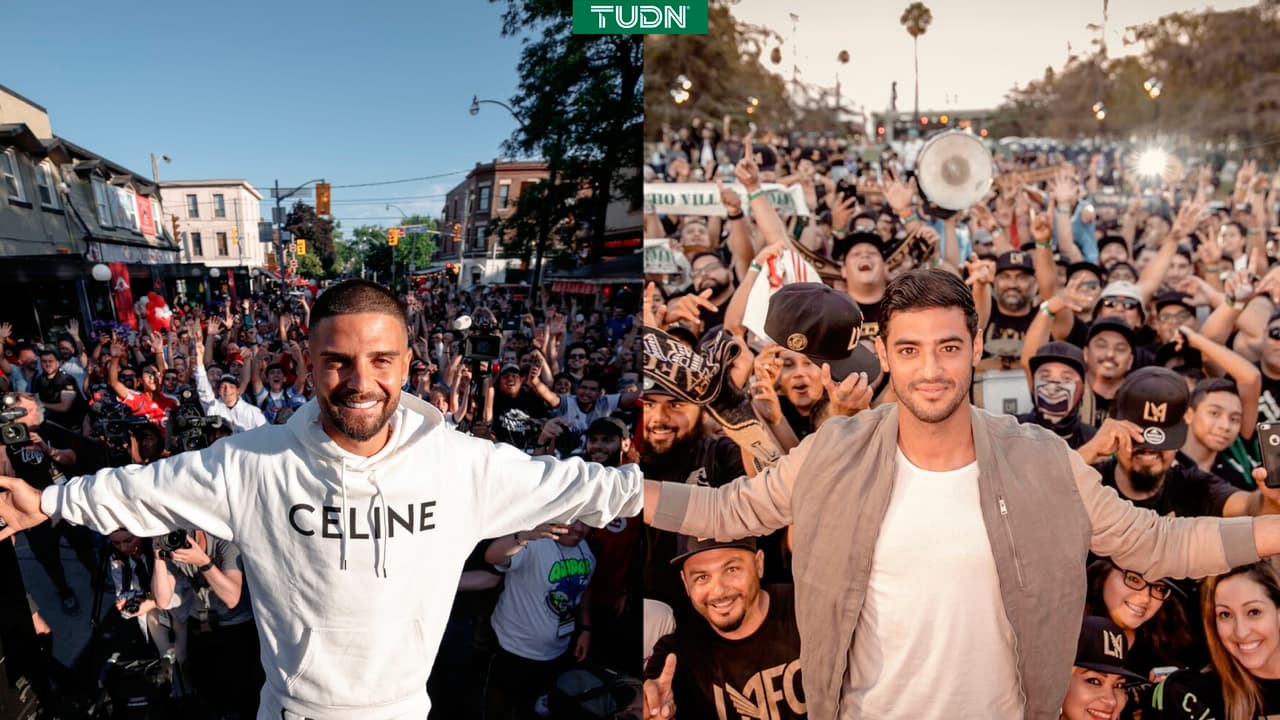 Lorenzo Insigne y Carlos Vela, con presentaciones parecidas en la MLS.