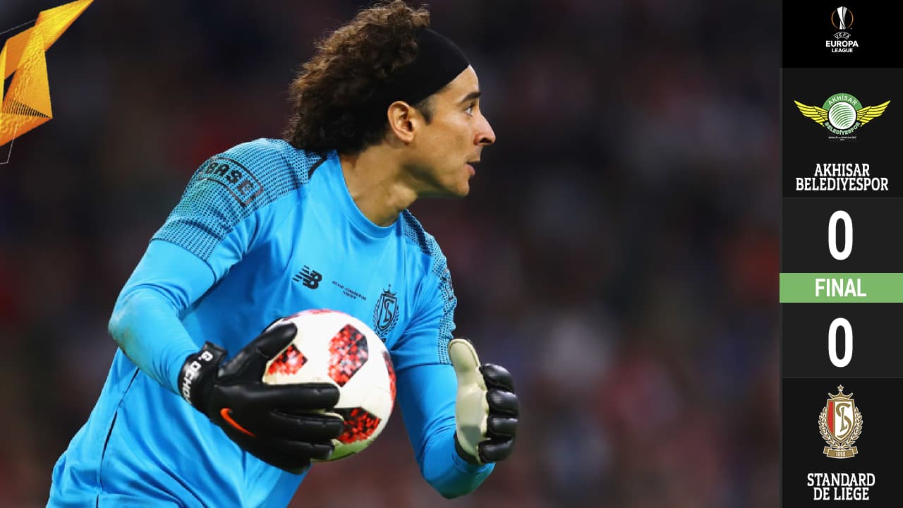 Fin del sueño: Guillermo Ochoa y el Standard quedaron eliminados de la Europa League