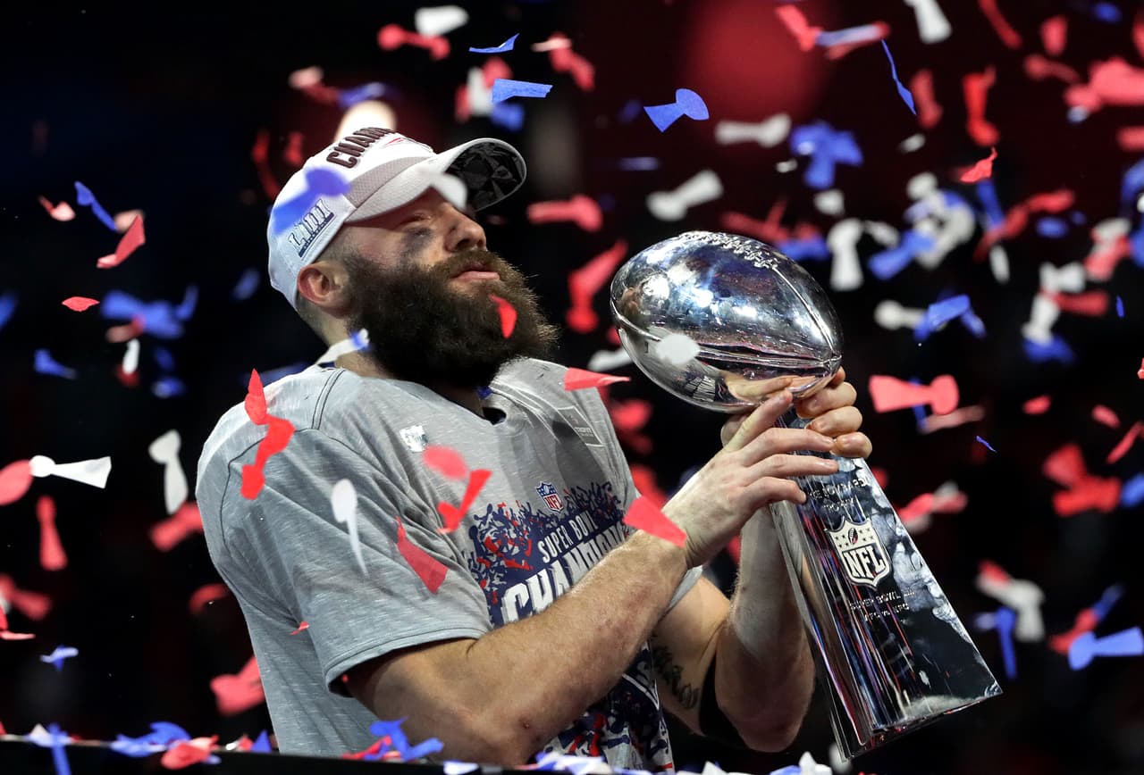 El triunfo fue para los Pats por 13-3 y Julian Edelman se quedó con el reconocimiento al Jugador Más Valioso del partido.