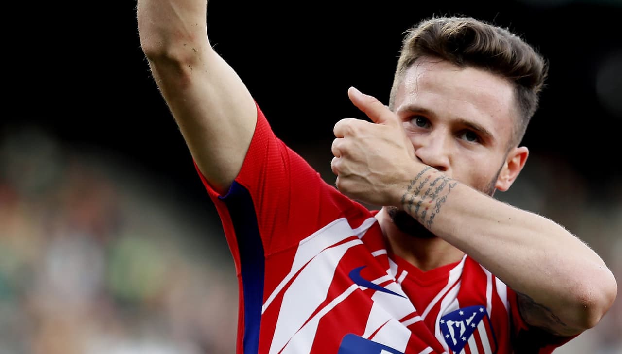Segunda anotación de Saúl en la presente edición de La Liga y tecera de la temporada, con una que tiene en Champions League.