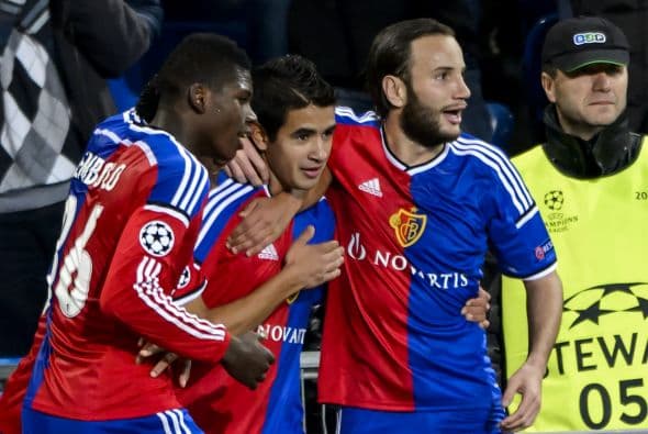 El Basel venció sin apuros 4-0 al Ludogortes con goles de Embolo, Derlis González, Gashi y Suchy. Tienen posibilidades de avanzar a octavos.