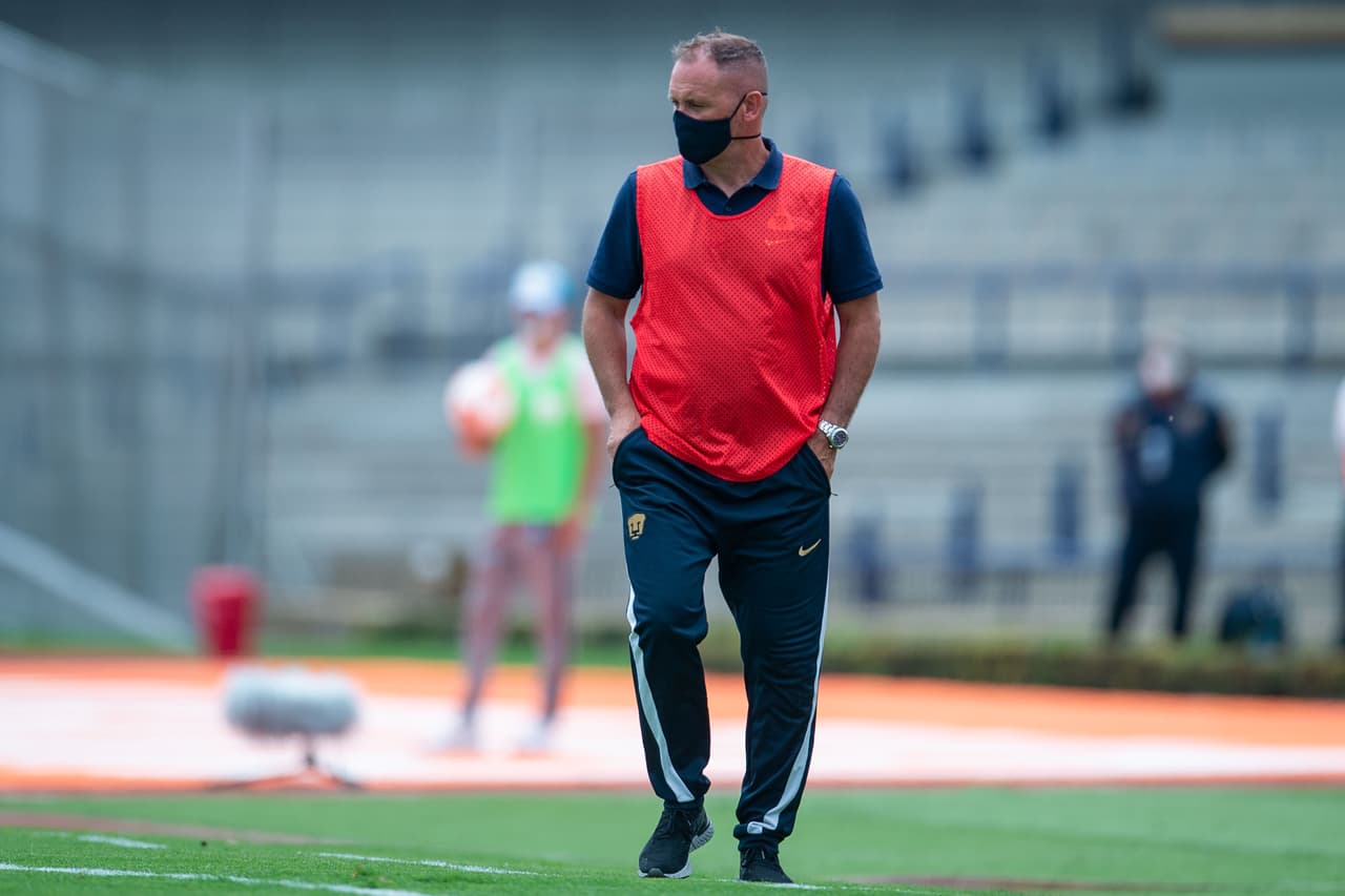 Andrés Lillini reconoce estar feliz e ilusionado por el invicto de Pumas
