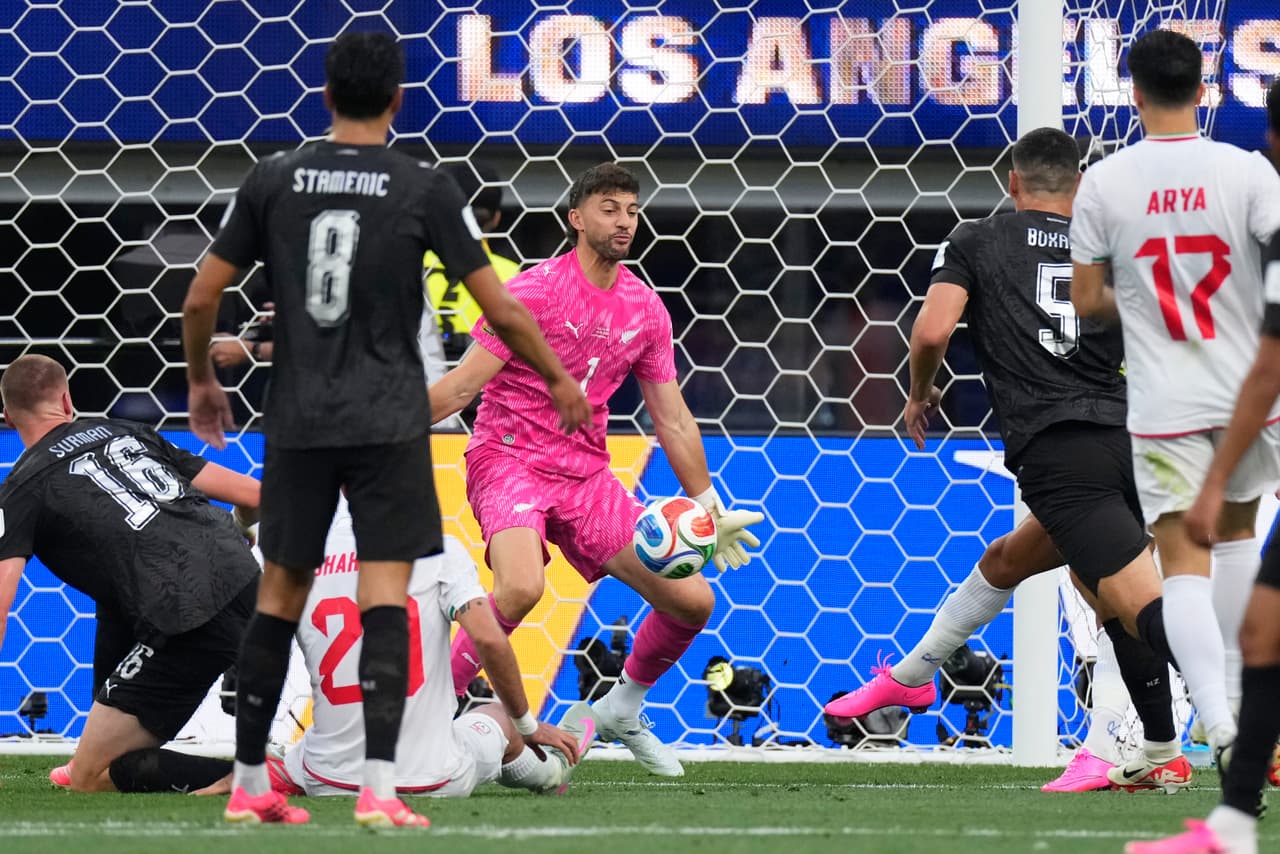 Las mejores imágenes del histórico partido de Irán contra Nueva Zelanda en Estados Unidos