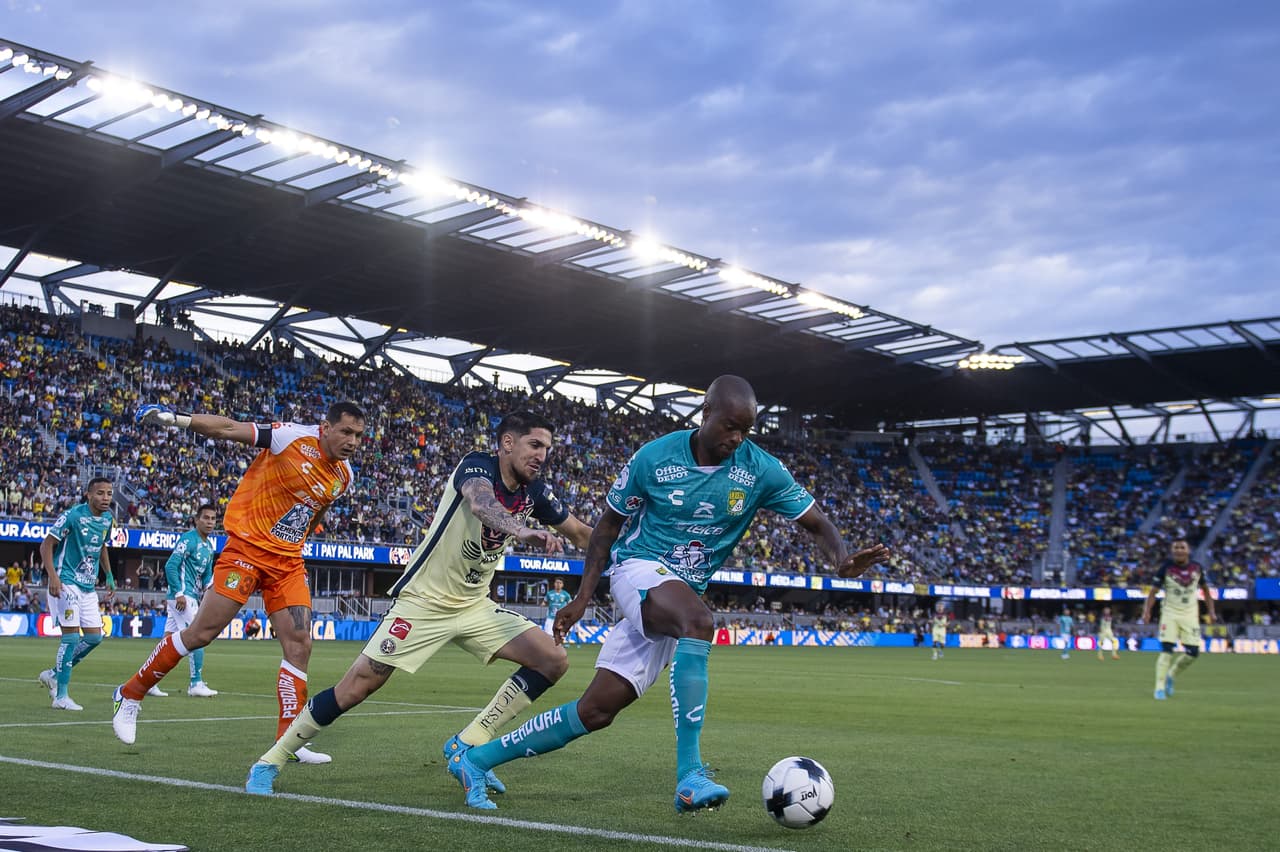América goleó 5-2 a León en amistoso disputado en el PayPal Park de San José, California.