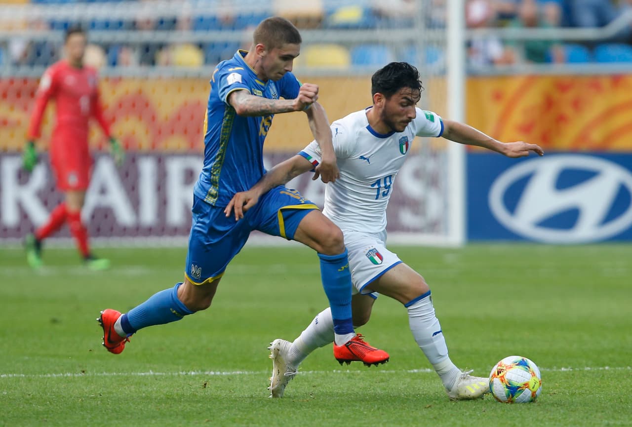 Cuando la Azurra más metía presión en el campo ucraniano, fueron ellos los que se encontraron con el 1-0.