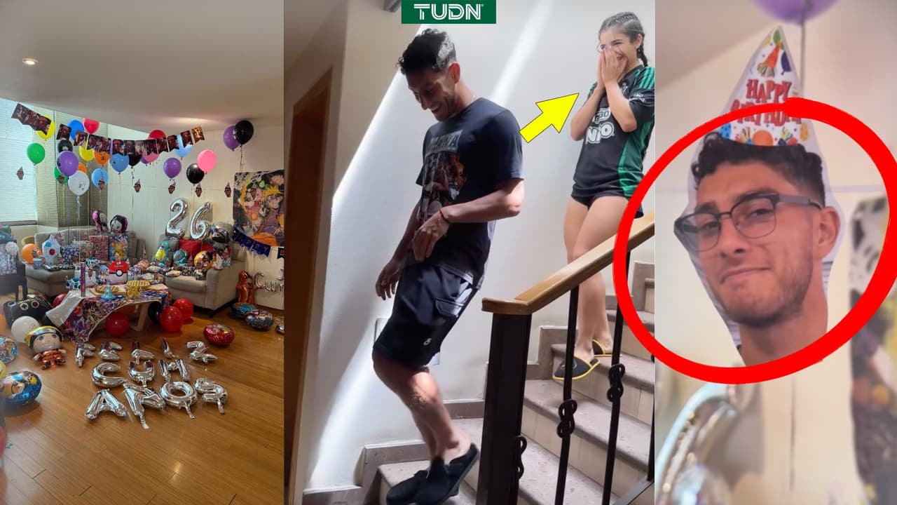 ¡Viva el amor! Así sorprendió Alana a Cáceres por su cumpleaños