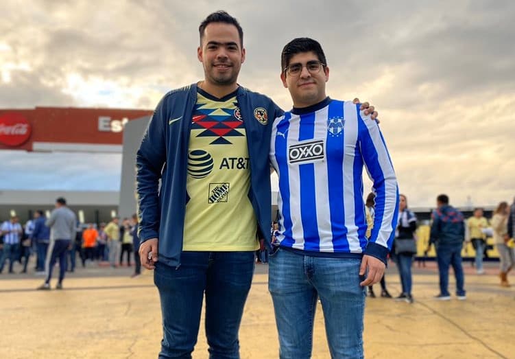 Gran ambiente familiar, en el Estadio Azteca, previo a la final del Apertura '19 entre el América y los Rayados de Monterrey.