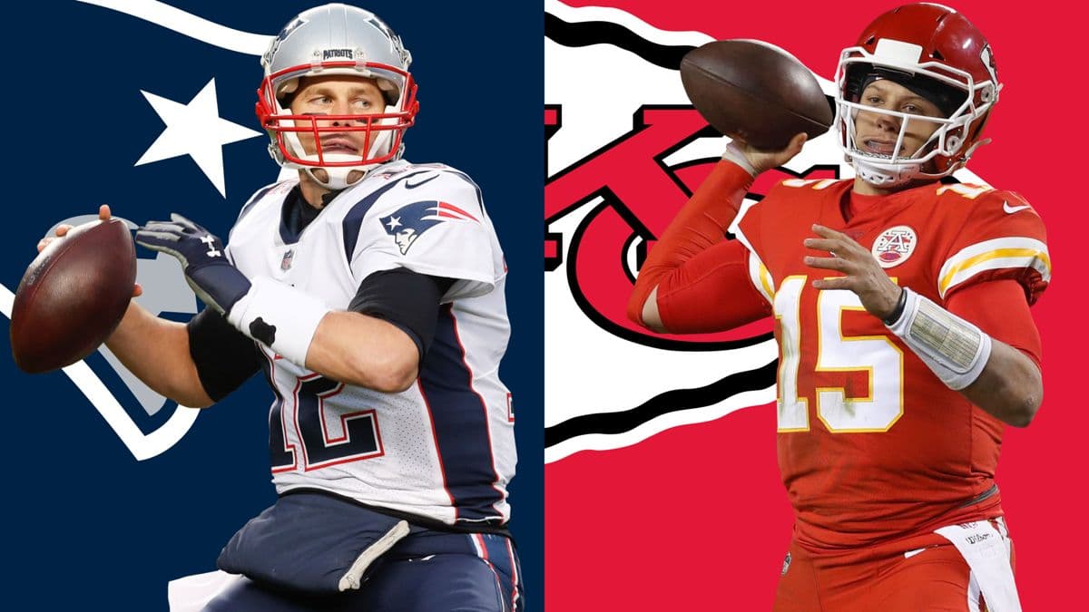 New England vs. Kansas City por la AFC: los fascinantes Chiefs ante los poderosos Patriots