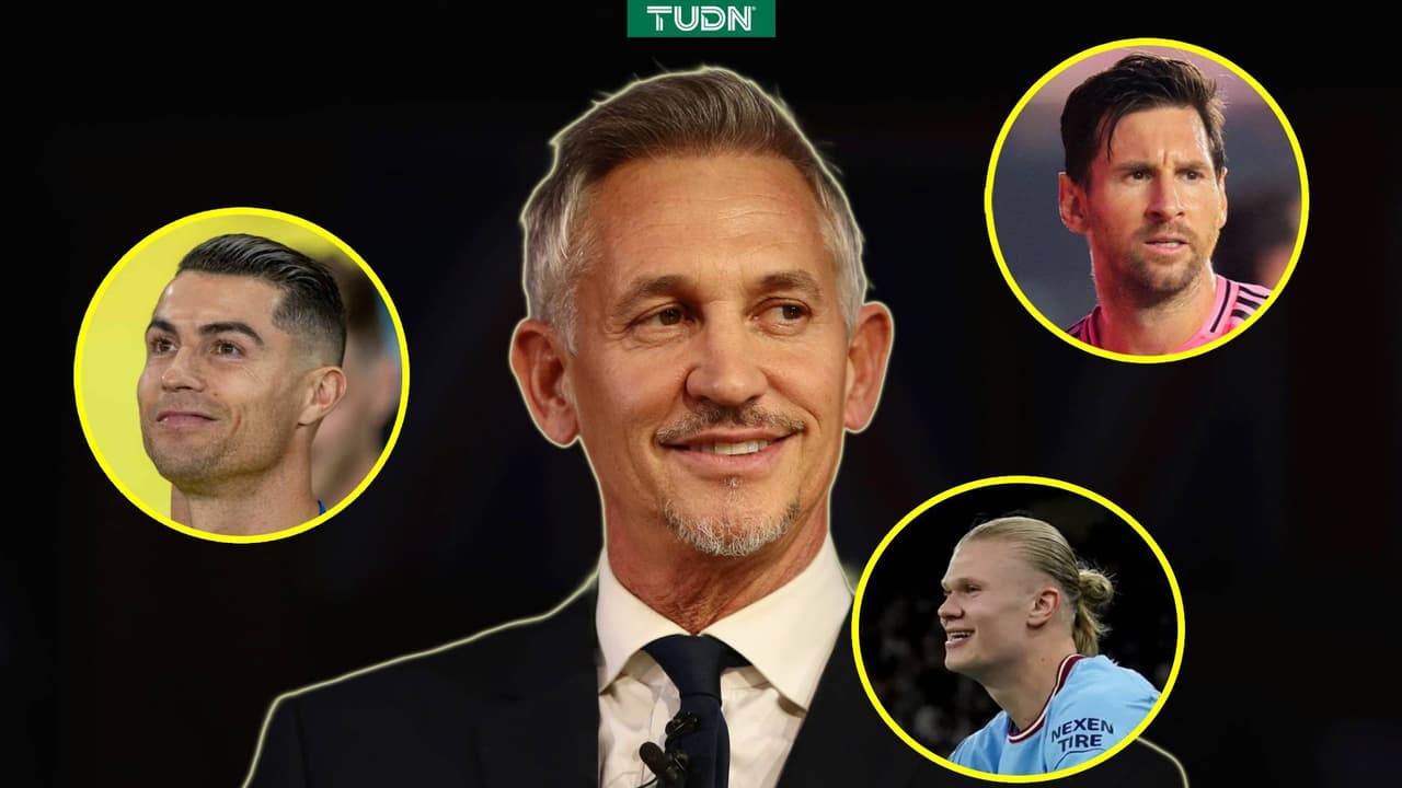 ¿Messi, Cristiano o Haaland? Favorito de Gary Lineker