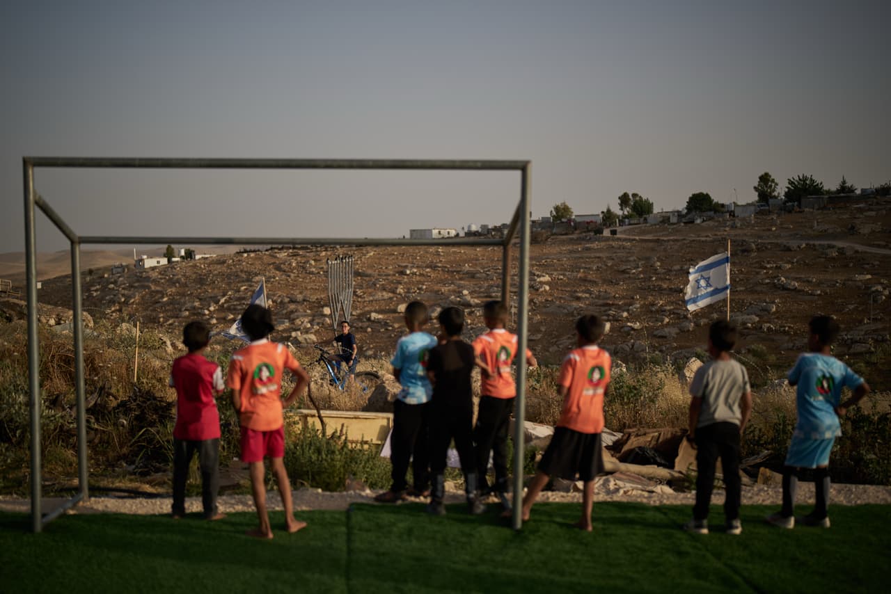 Una esperanza en medio del conflicto, la pasión futbolera de los niños palestinos