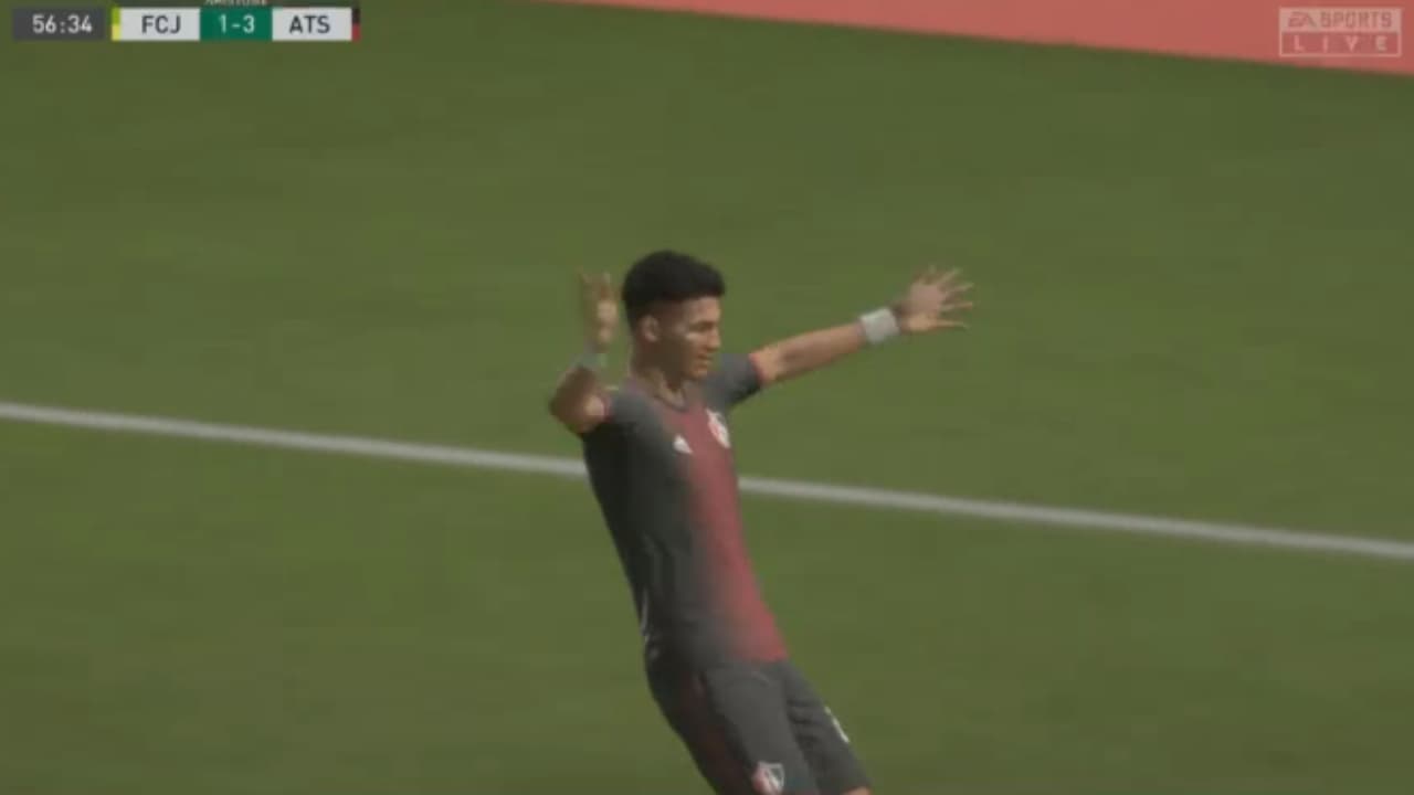 En el futbol virtual, Atlas goleó 4-1 a la escuadra fronteriza que se perfila a la ‘fiesta grande’ de las consolas.