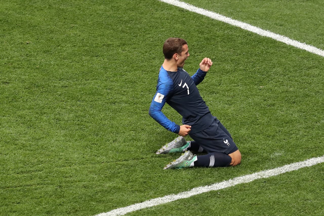 Sin mercerlo demasiado, Griezmann ponía la pelota para ganar en el minuto 18.