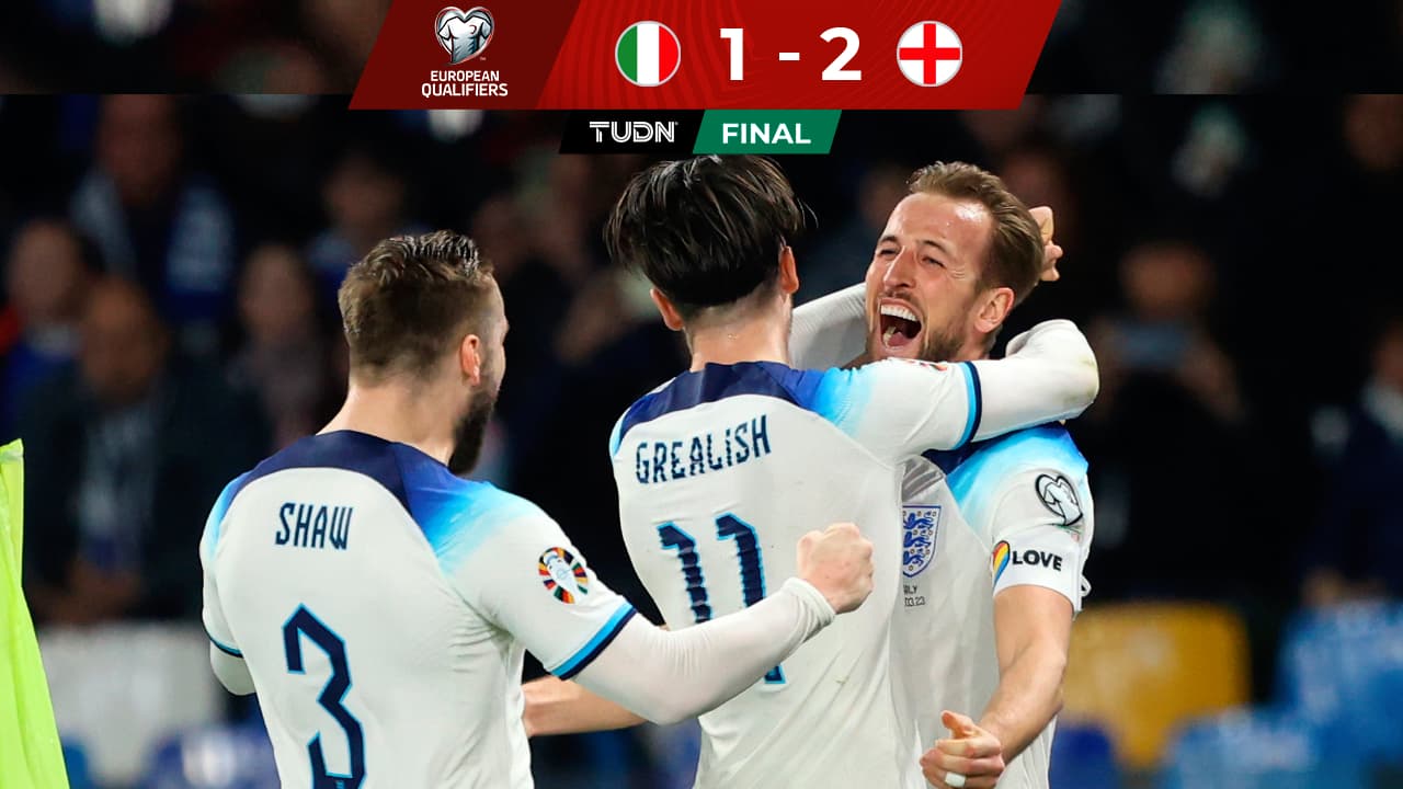 ¡Rugen en Nápoles! Inglaterra vence con sufrimiento a Italia