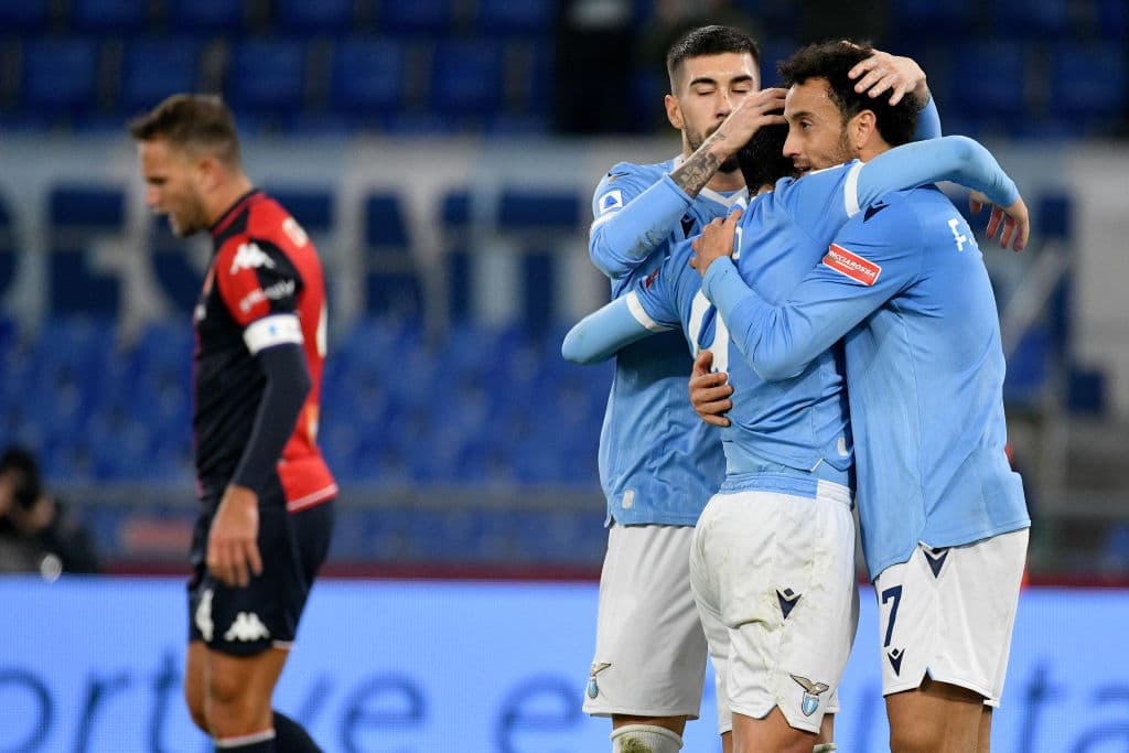Con goles de Filippo Melegoni, Pedro y Mattia Zaccagni, La Lazio golea 3-1 en casa al Genoa y llegan a 28 unidades.