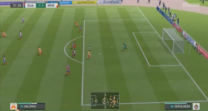 César Huerta le da una cucharada de su propia medicina a Raul Gudiño y con una voltereta se lleva los tres puntos en el cierre de la jornada 12 de la eLiga MX.