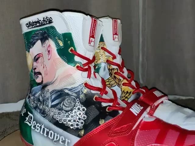 Así son los zapatos de Andy Ruiz Jr que valen 300 mil pesos