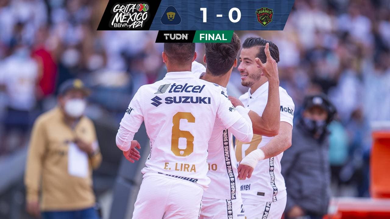 ¡Dramático! Corozo le da el triunfo a Pumas de último minuto