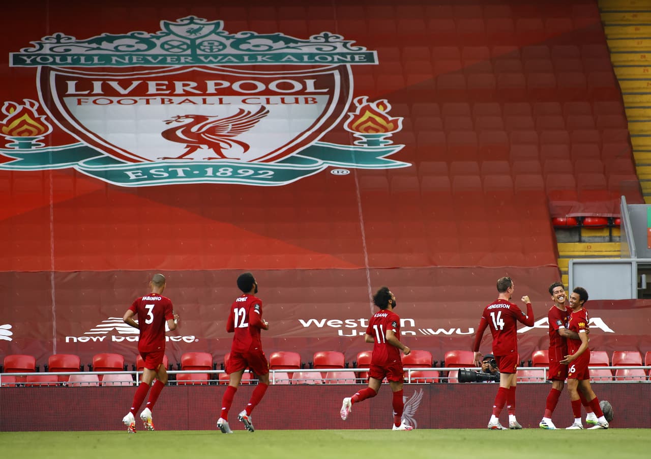 Con goles de Trent Alexander-Arnold, Mohamed Salah, Fabinho y Mané, el Liverpool está a un empate del Manchester City o una victoria más, de proclamarse campeón.