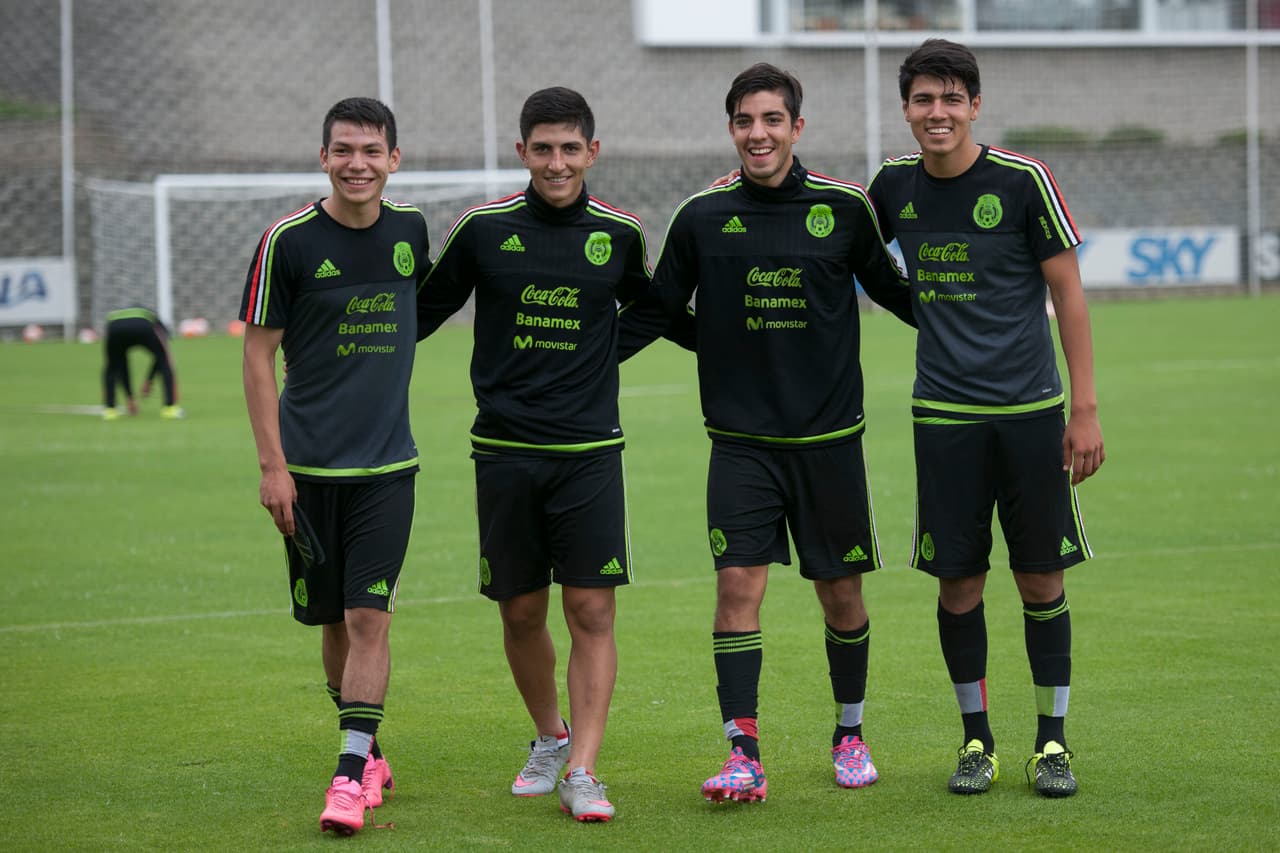 Guzmán inmediatamente se acercó y se hizo muy amigo de los chicos del Pachuca.