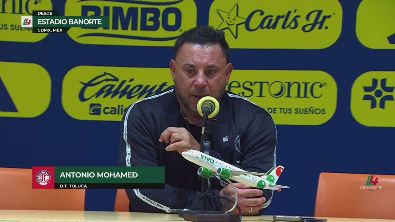 La respuesta de Turco Mohamed tras un 'caliente' América vs. Toluca