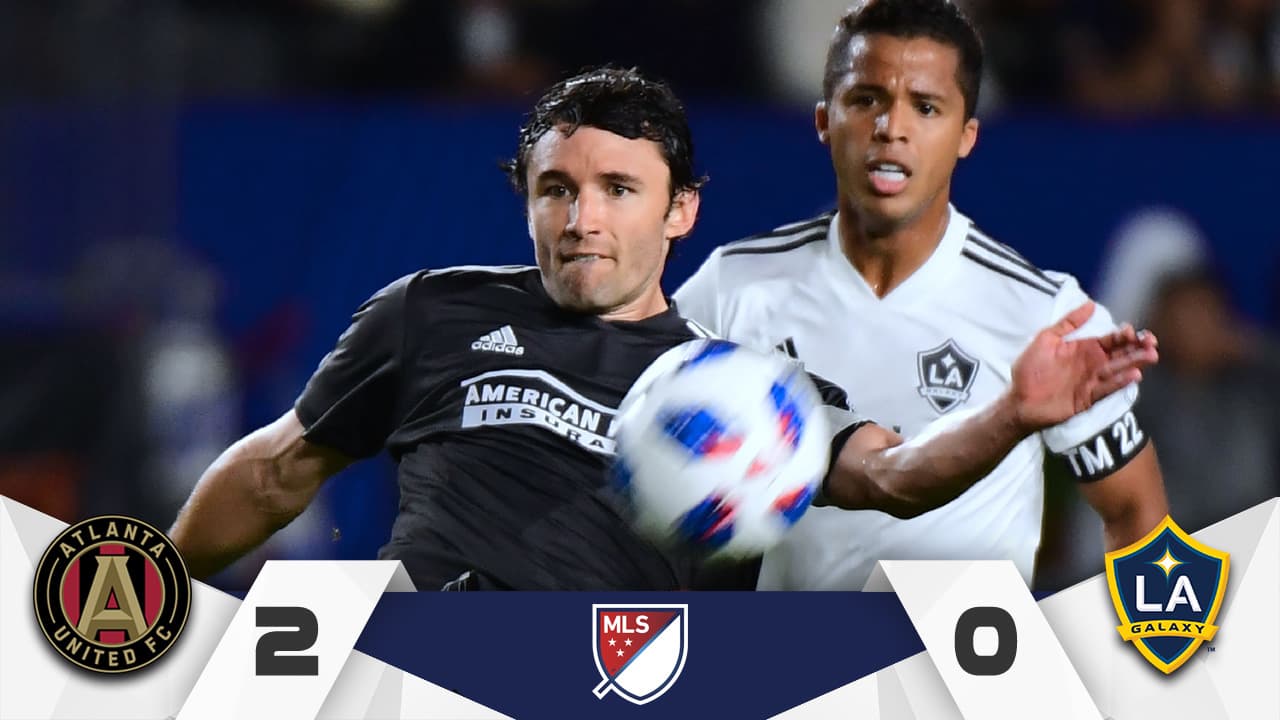 Con goles de Martínez y Almirón Atlanta venció a LA Galaxy (2-0) en regreso de Gio dos Santos