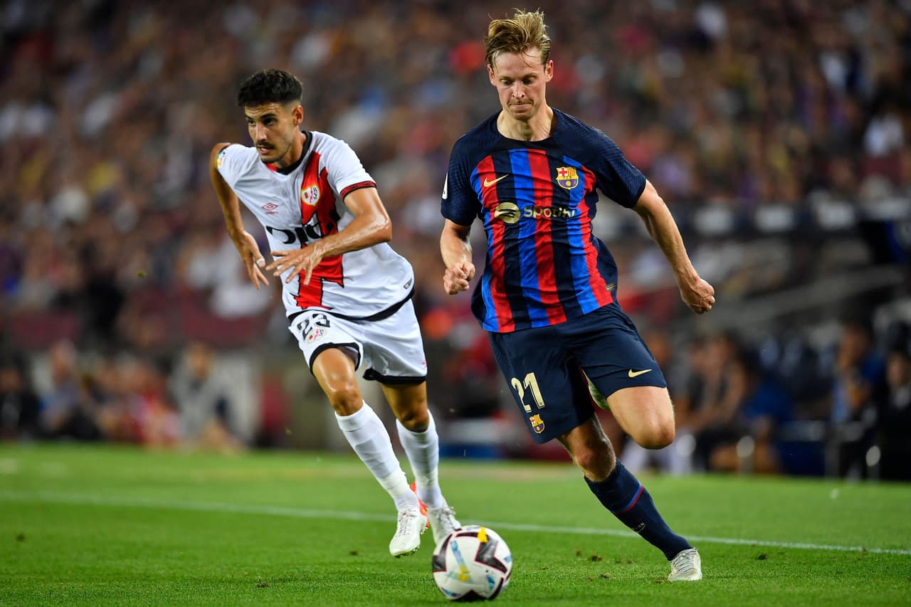 Barcelona y Rayo Vallecano empataron 0-0 en el Camp Nou en su debut en la temporada 2022-23 de LaLiga.
