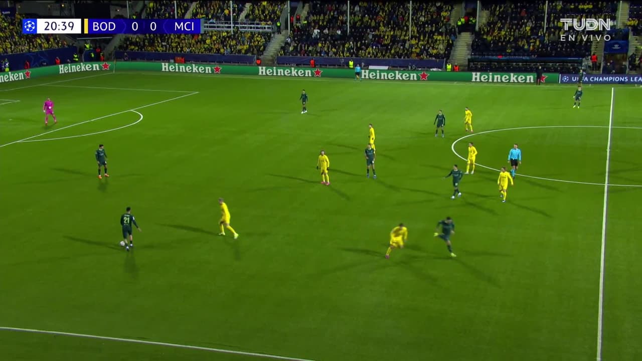 ¡GOL!  anota para Bodø/Glimt. Kasper Høgh