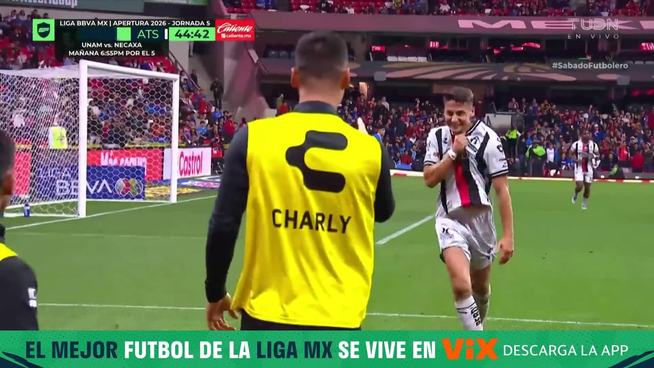 ¡Y arriba el Atlas! Los rojinegros le acaban de clavar el segundo a Cruz Azul