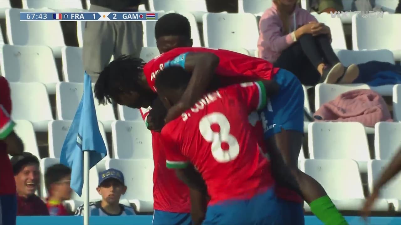 Resumen | Gambia sorprende a Francia con triunfo y asegura pase a octavos