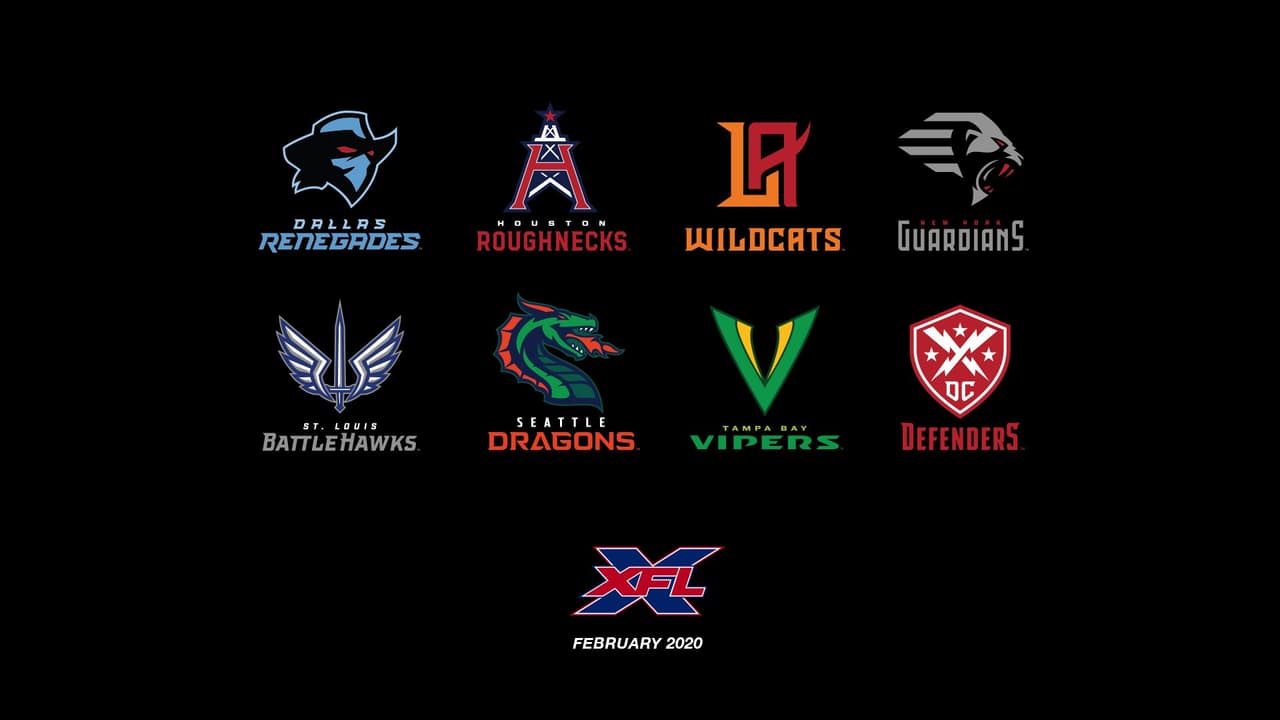 Anuncian nombres de los equipos de la XFL