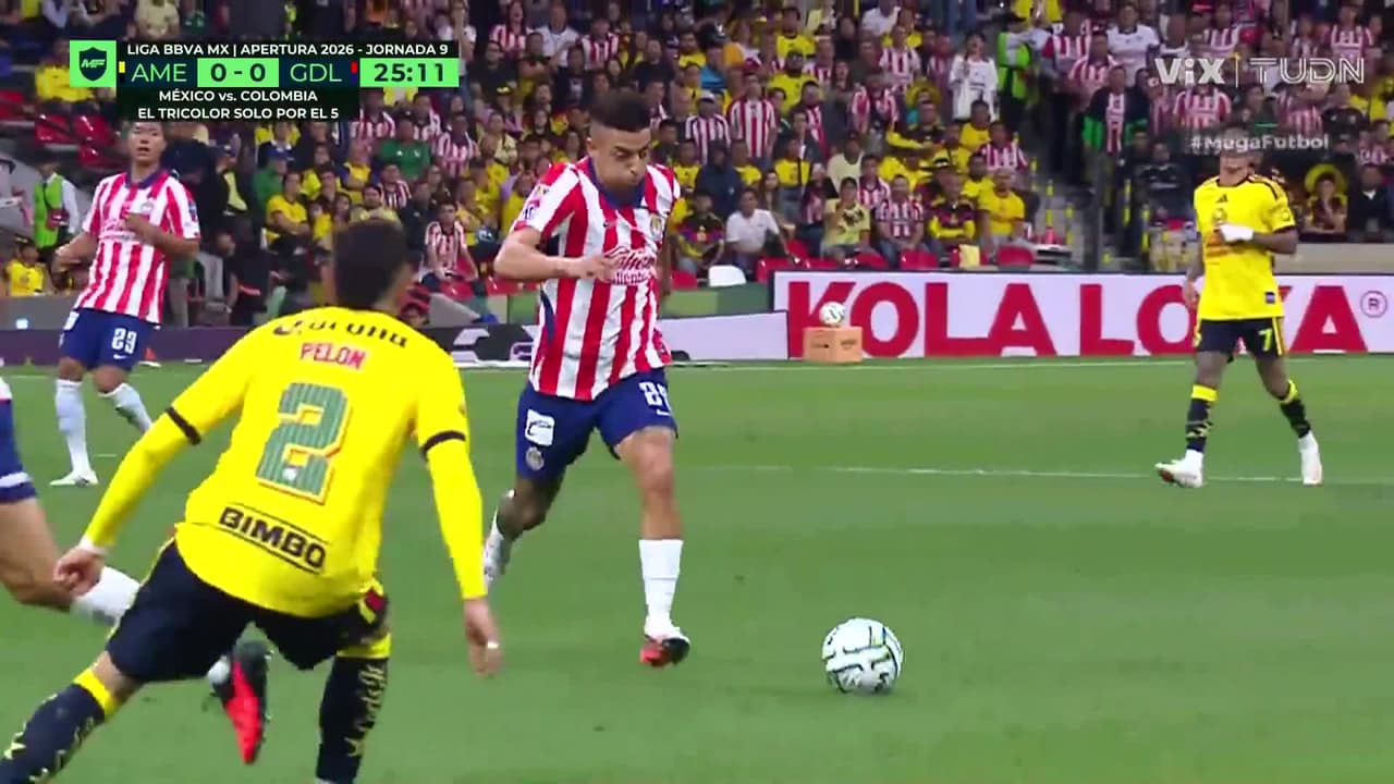 ¡Otra vez Cota! Potente disparo del Piojo Alvarado que expulsa el arquero americanista