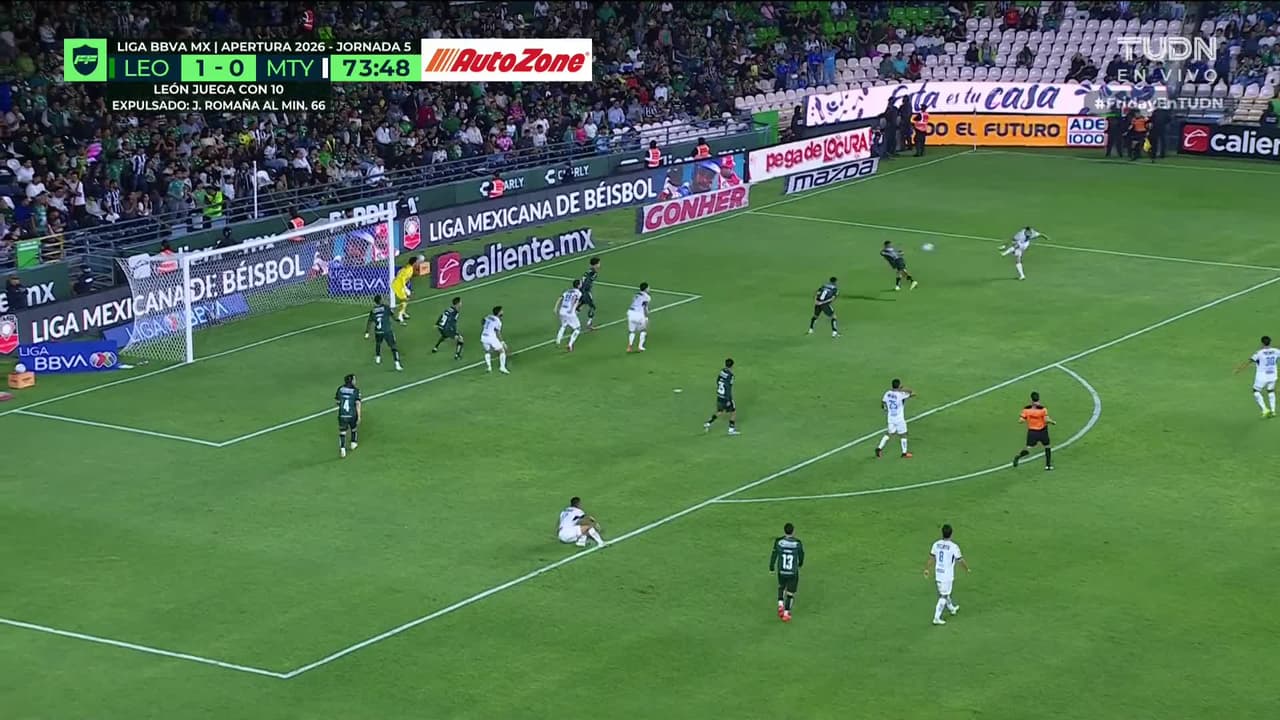 ¡No te puedo creer, iba a ser un golazo de Tecatito pero pegó en el poste!