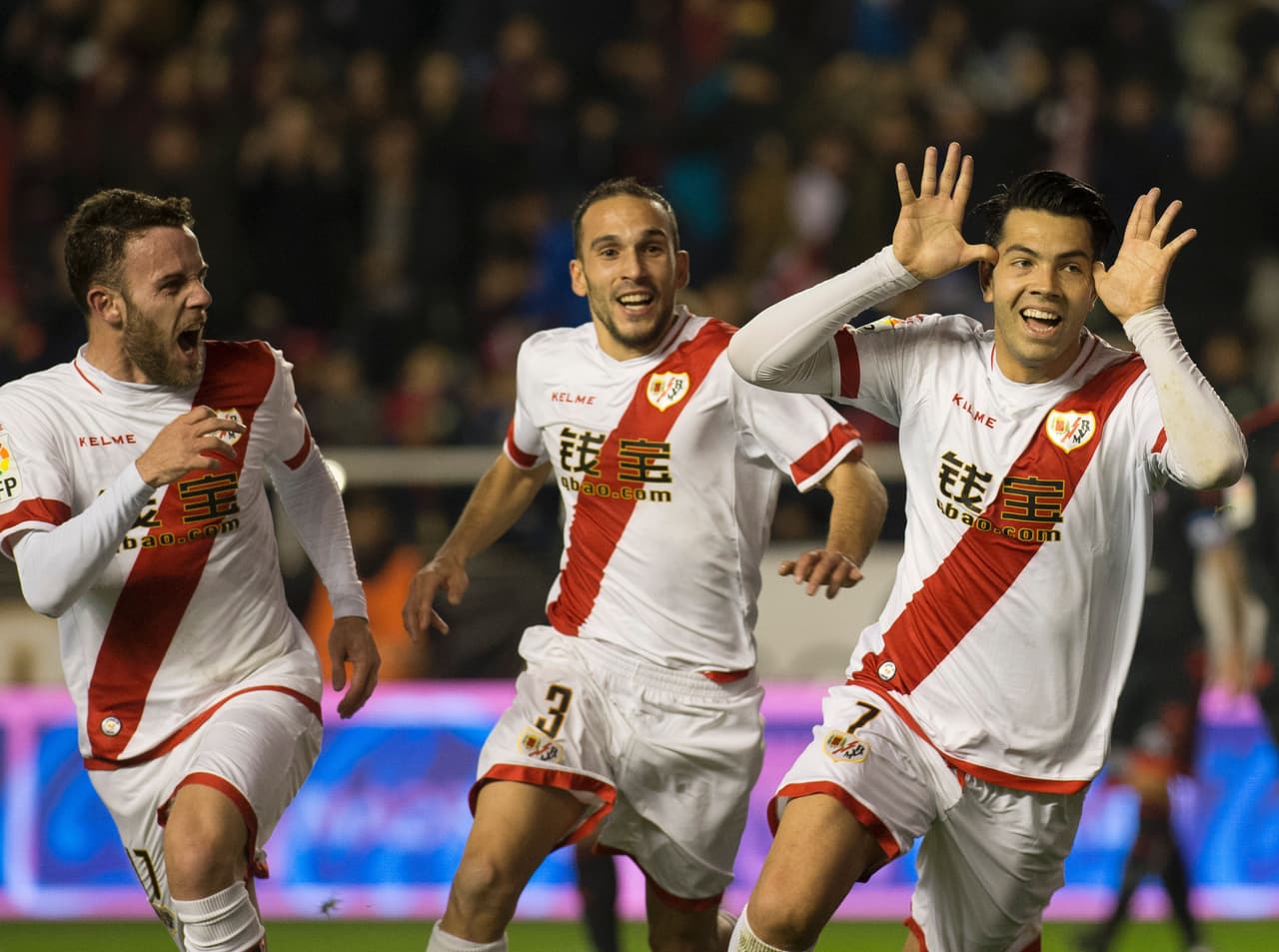 El Rayo le puso un baile al Celta de Vigo