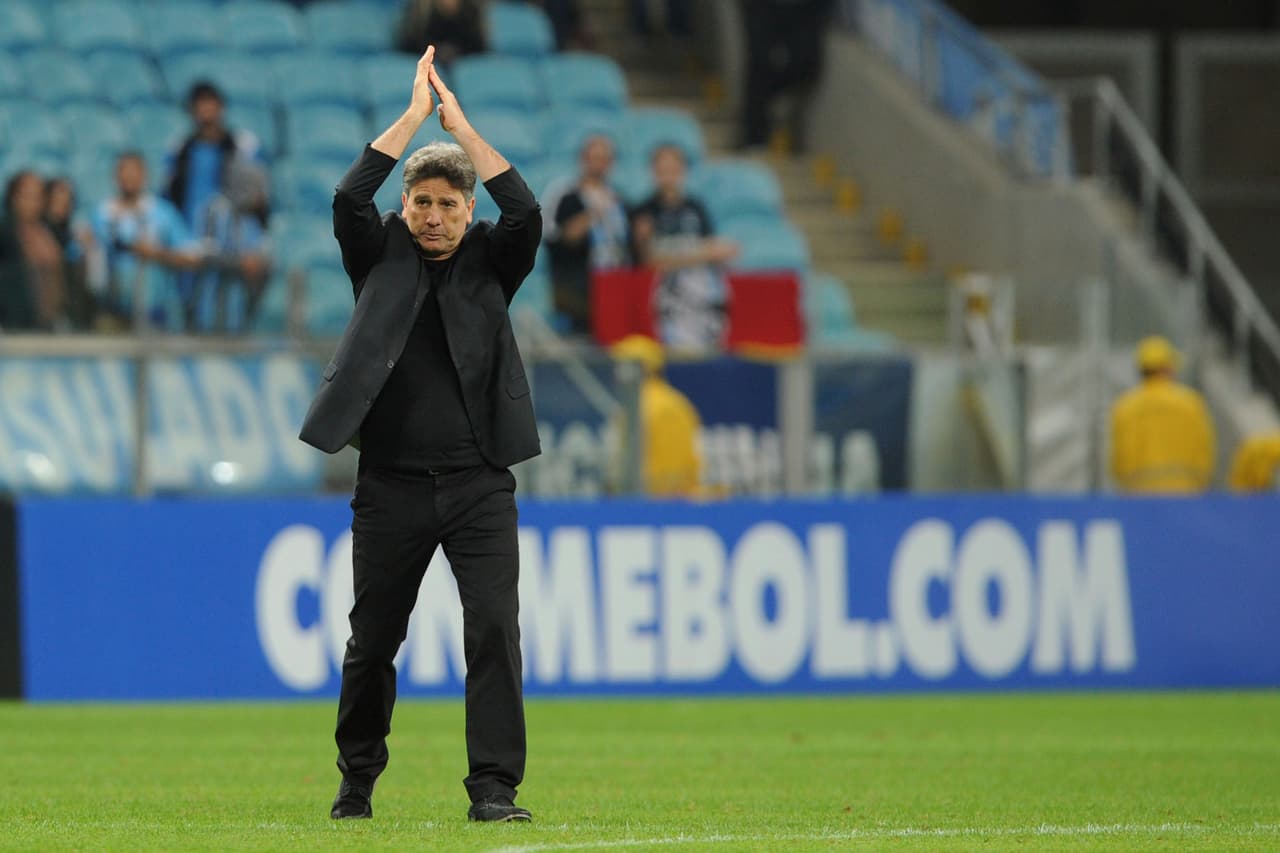 El técnico Renato Gaucho ha sido una de las claves del Gremio, incluso cuando parecía que permitía la igualdad en la serie pero cuando ha confiado en el estilo de su grupo.