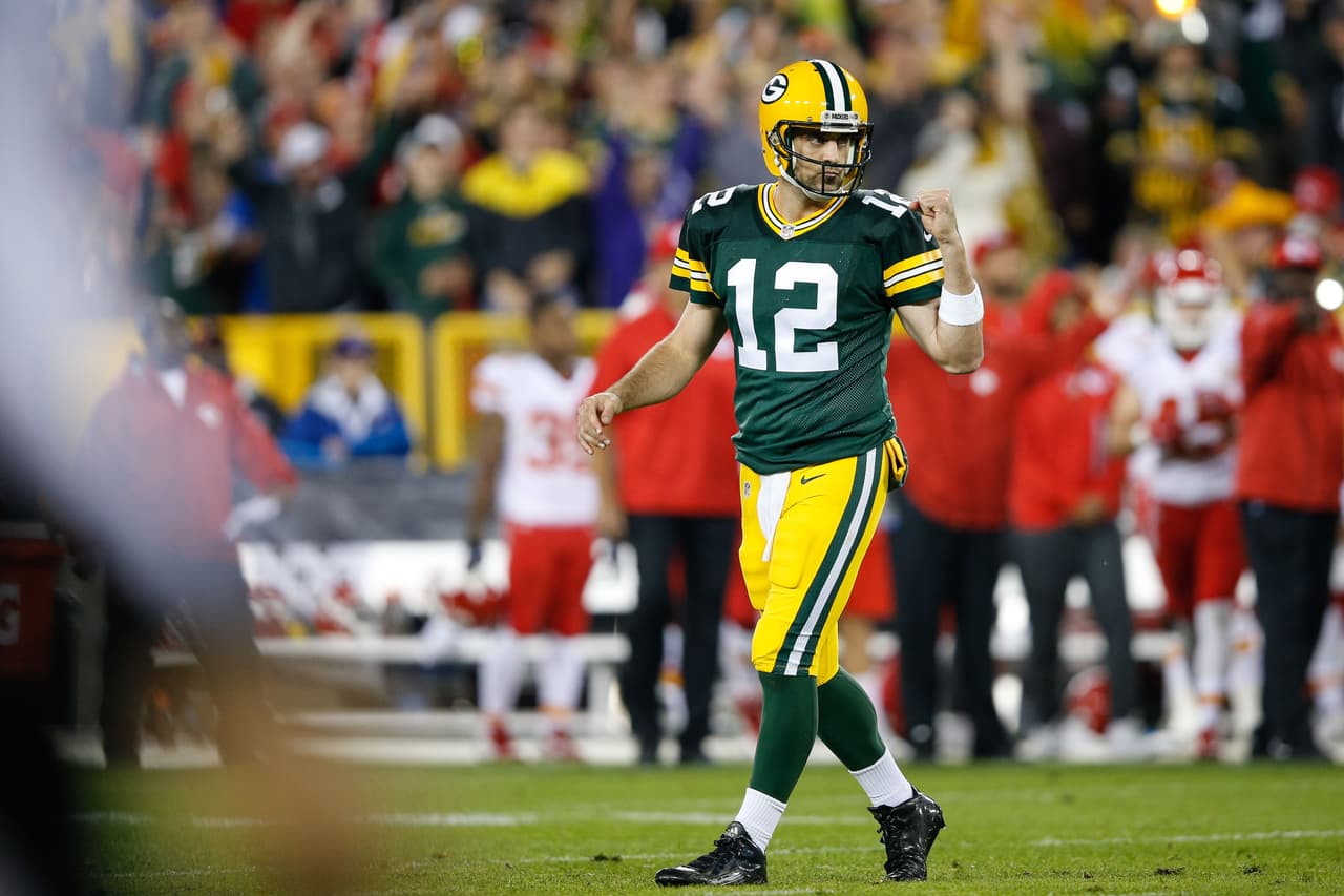 Jugador Ofensivo de la Semana 3 NFC: Aaron Rodgers, QB Green Bay Packers