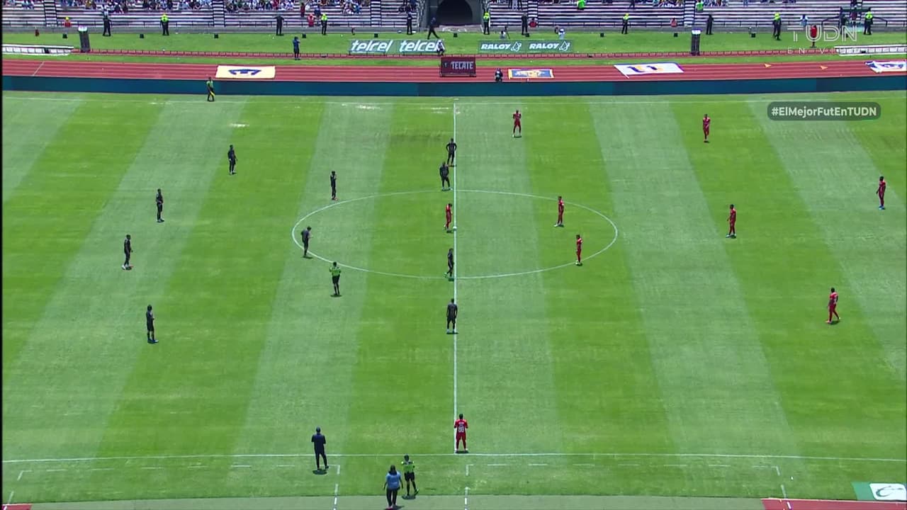 ¡Inicia el encuentro amistoso entre Pumas y América de Cali!
