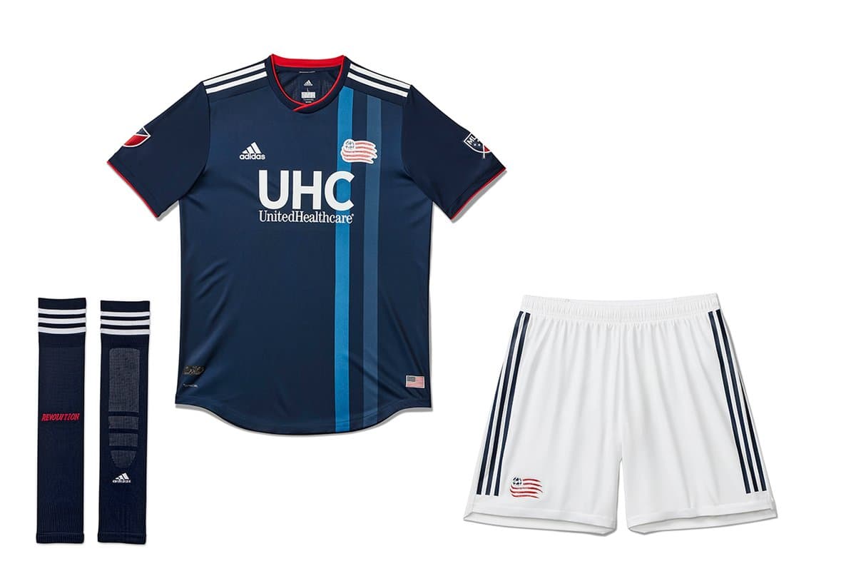 New England Revolution uniforme 2018