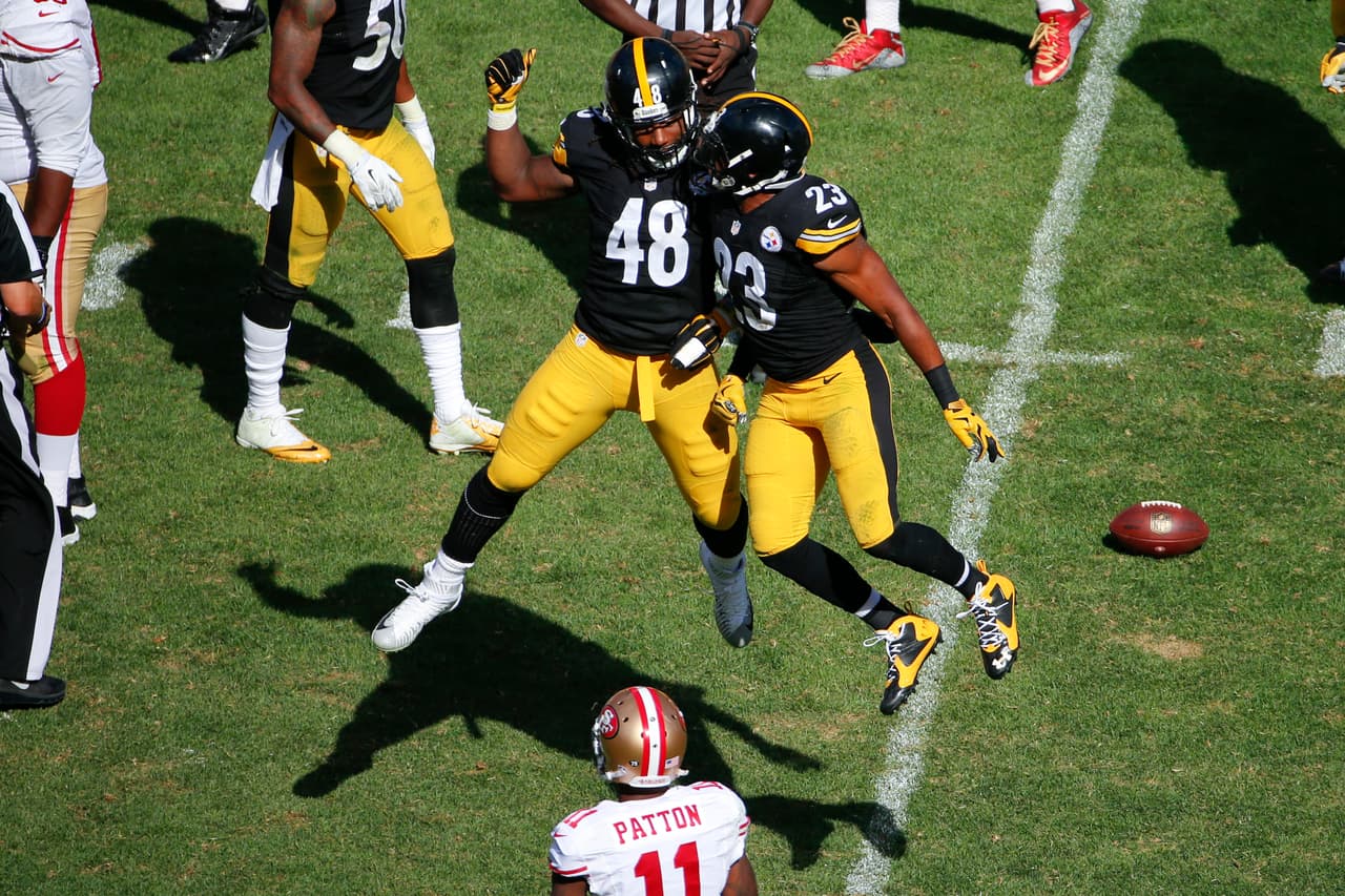 NFL.com/Español te muestra las mejores imágenes del claro triunfo de los Pittsburgh Steelers por 43-18 sobre los San Francisco 49ers en la semana 2 de la NFL.