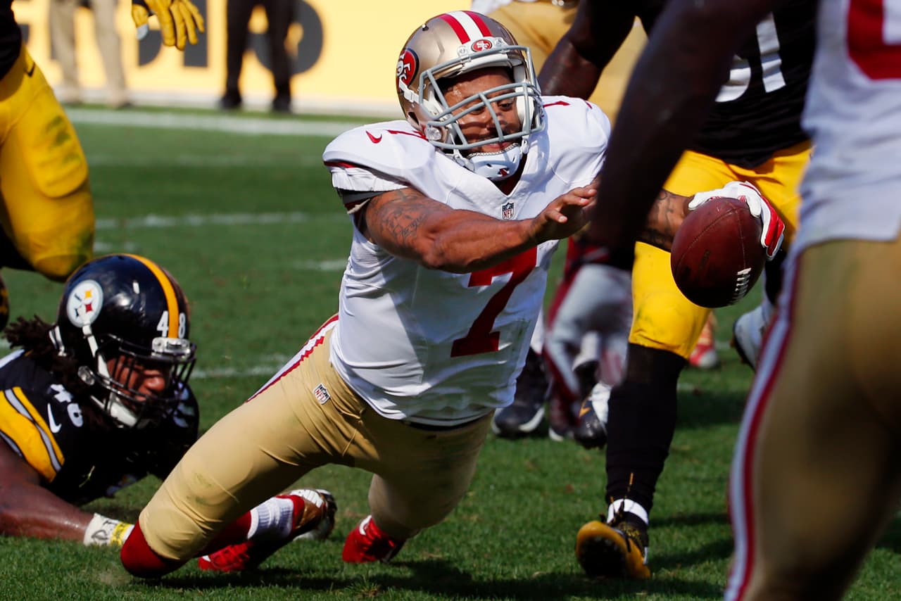 NFL.com/Español te muestra las mejores imágenes del claro triunfo de los Pittsburgh Steelers por 43-18 sobre los San Francisco 49ers en la semana 2 de la NFL.