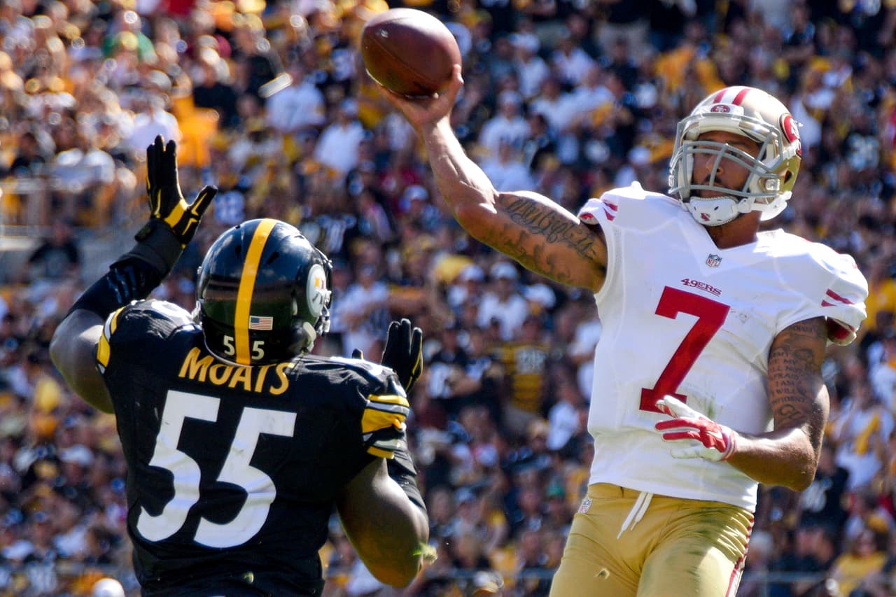 NFL.com/Español te muestra las mejores imágenes del claro triunfo de los Pittsburgh Steelers por 43-18 sobre los San Francisco 49ers en la semana 2 de la NFL.