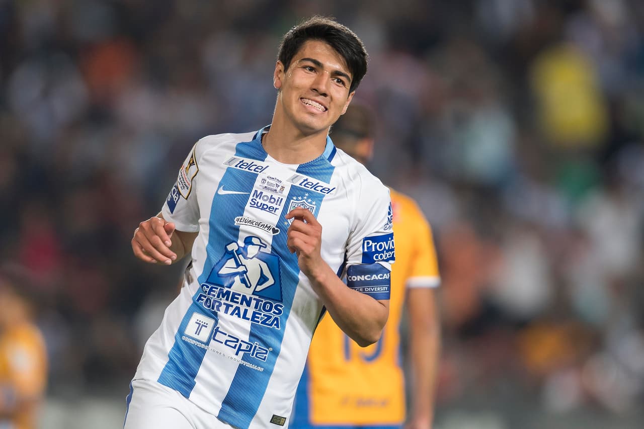 Erick Gutiérrez, volante de Pachuca: 5 millones de euros (aproximadamente 5,821,000 dólares).