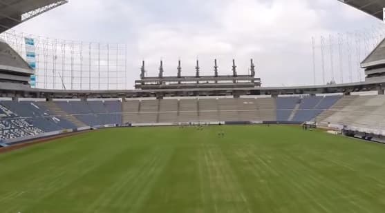 Puebla mostró los avances de su estadio.