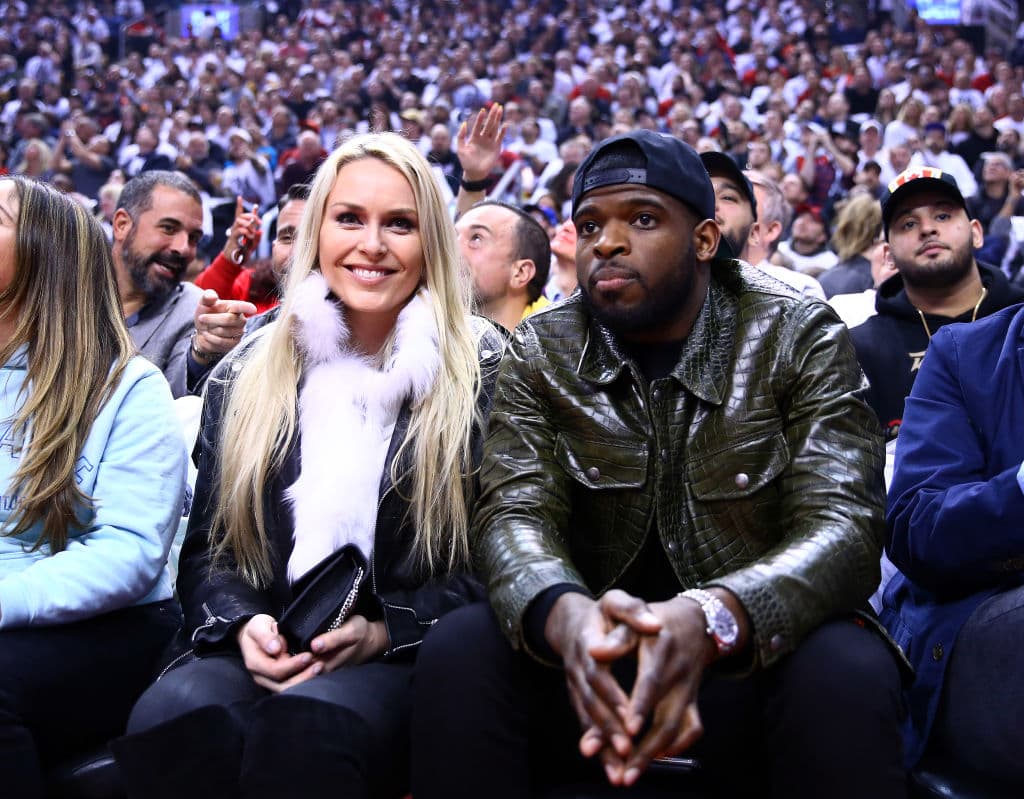 <b>Lindsey Vonn y PK Subban</b>. Tras romper en 2017 con Keenan Smith, Lindsey Vonn oficializó su vínculo con P.K. Subban, defensa de 29 años de los
<b> </b>Nashville Predators de la NHL. A finales de temporada ya hubo rumores sobre esta relación y la campeona olímpica fue vista en la tribuna de la pista de los Nashville Predators en algún partido. Tras la gala musical ambos publicaron la foto en la que posaron juntos a la entrada del evento. Actualmente están felices.