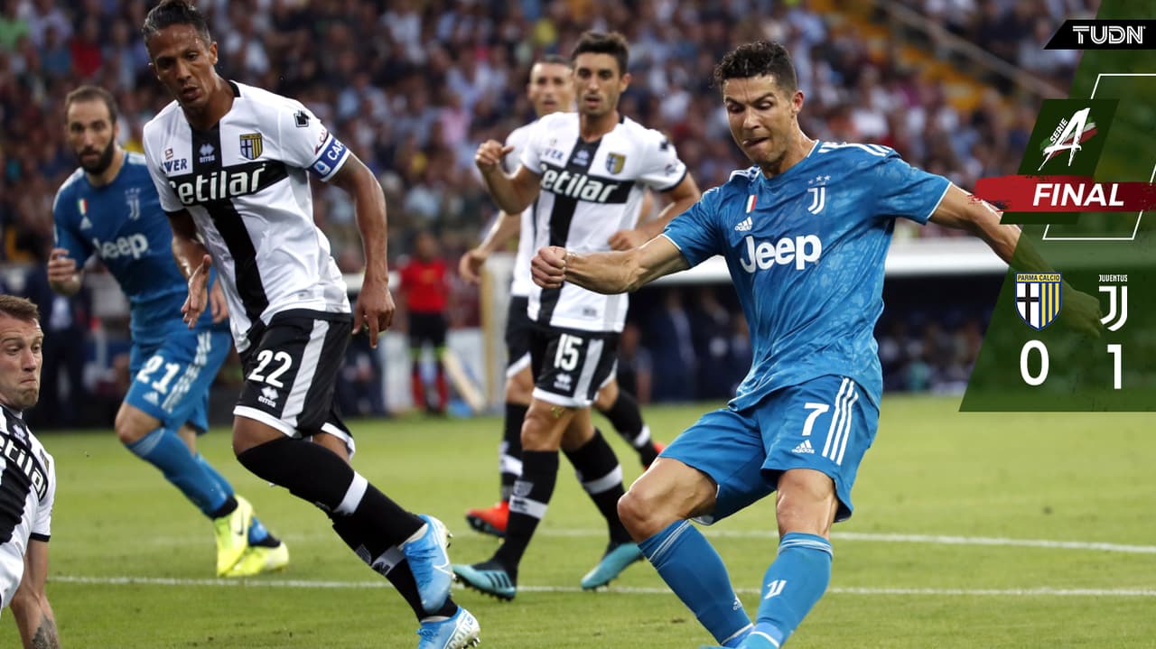 Juventus arrancó la Serie A con triunfo ante el Parma