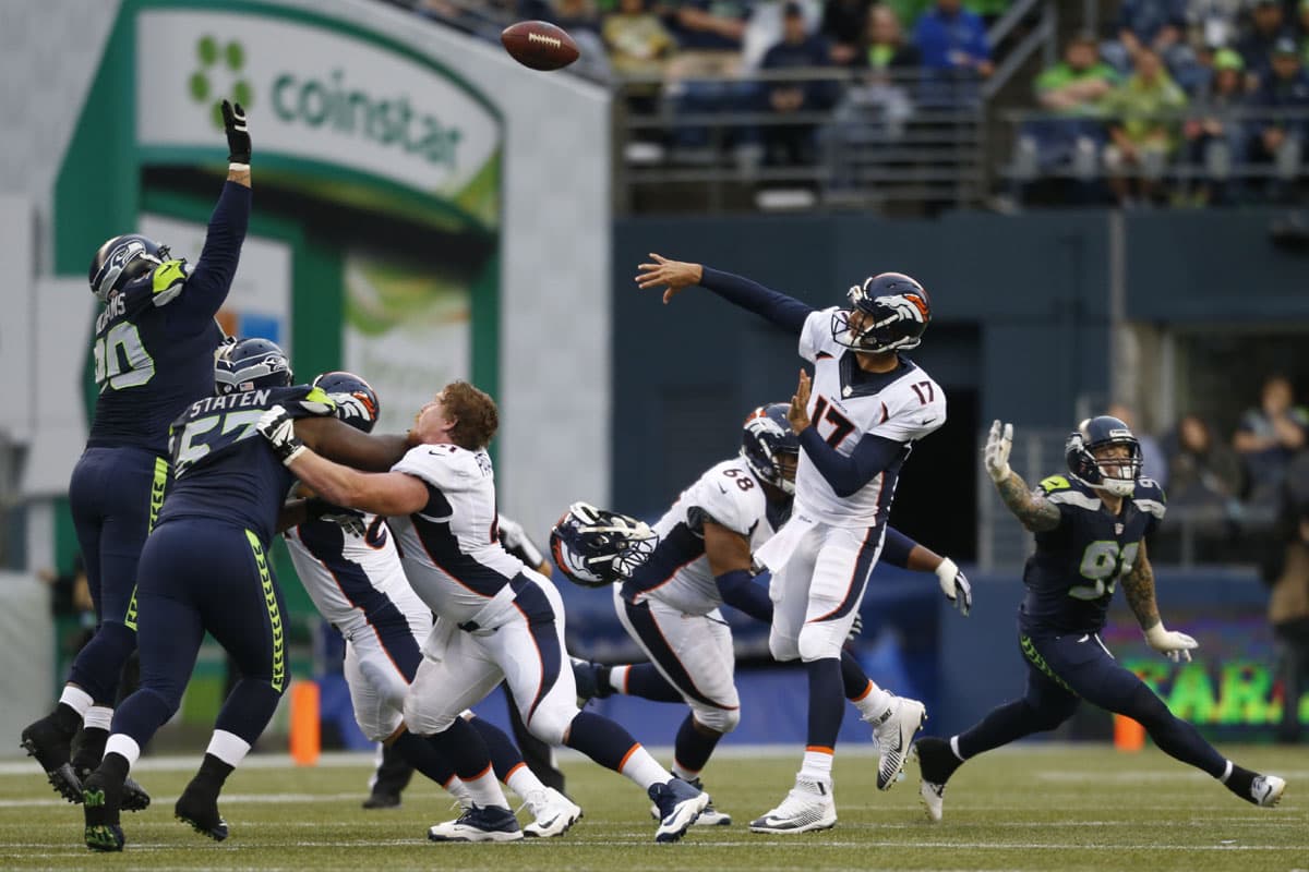 OESTE - Denver Broncos: Brock Osweiler, QB: Calificación A-