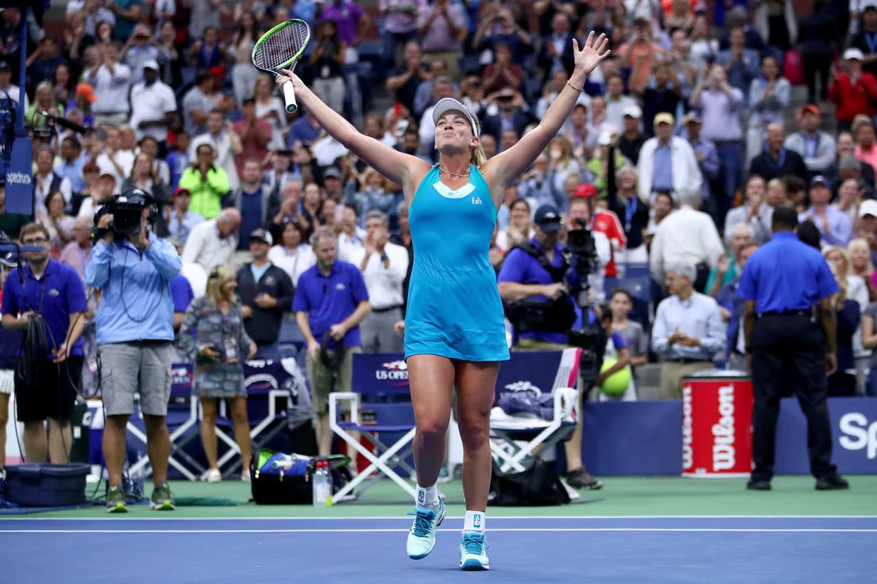 La estadounidense logró la tercera victoria en cinco juegos ante la checa, para convertir las semifinales en territorio casi local, pues con ella son tres las de esta nacionalidad en esa fase.