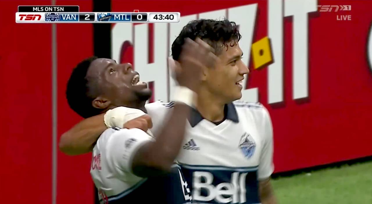¡Whitecaps a la colombiana! Fredy Montero fabrica la jugada y Cristian Dájome sella el segundo