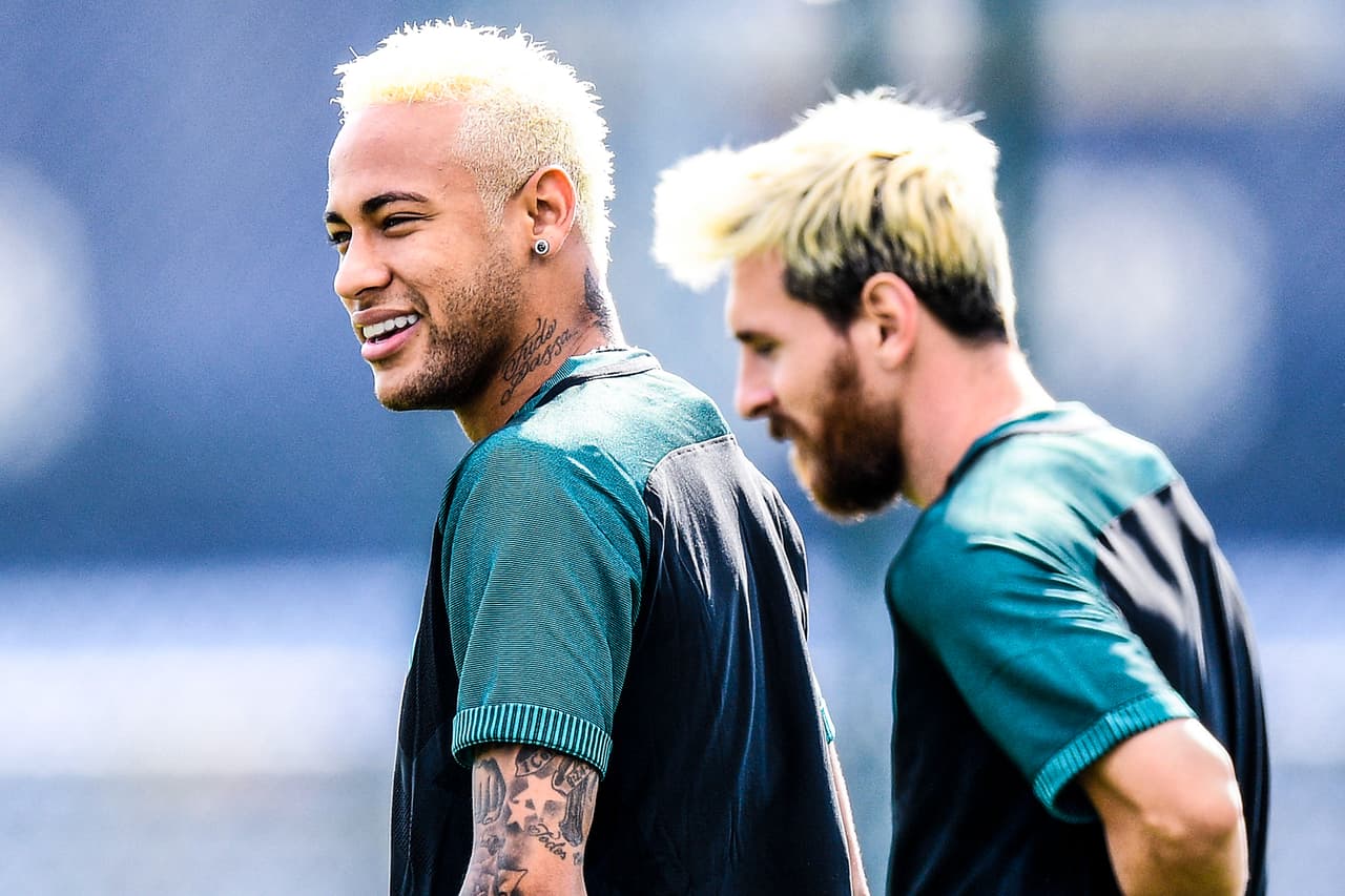 Neymar es un gran admirador de Messi, hasta bebe el mismo vino que él