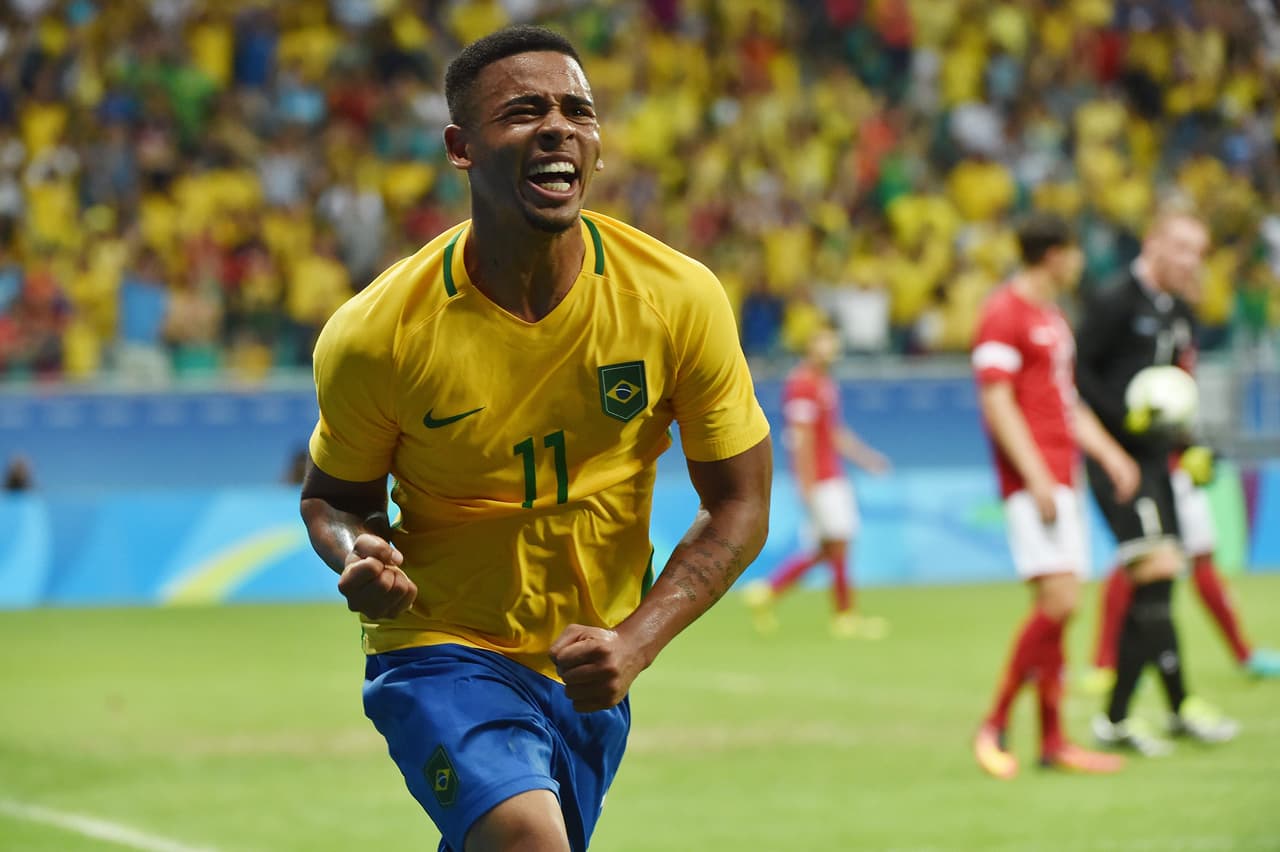 La suerte le sonrió más al atacante con la 'Verdeamarelha': en los Juegos Olímpicos de Río fue pieza clave para darle una alegría al pueblo local.