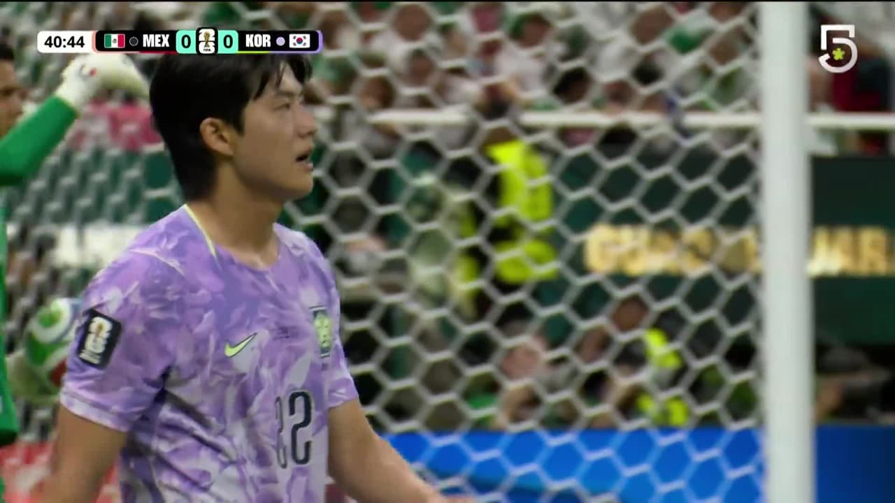¡Young-woo casi enmudece el Estadio Guadalajara con un golazo!